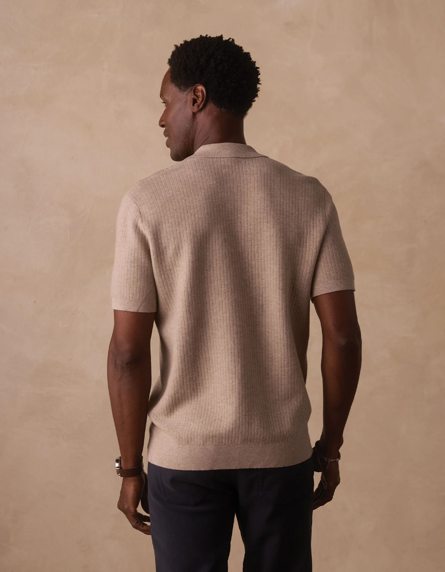 Breezeknit Button Up in Flax - Image 8