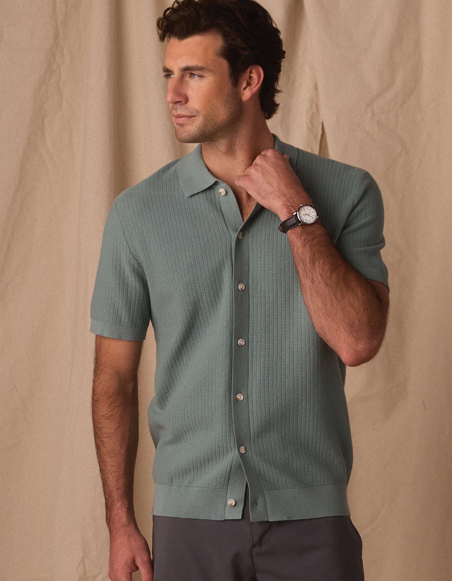 Breezeknit Button Up - Image 3