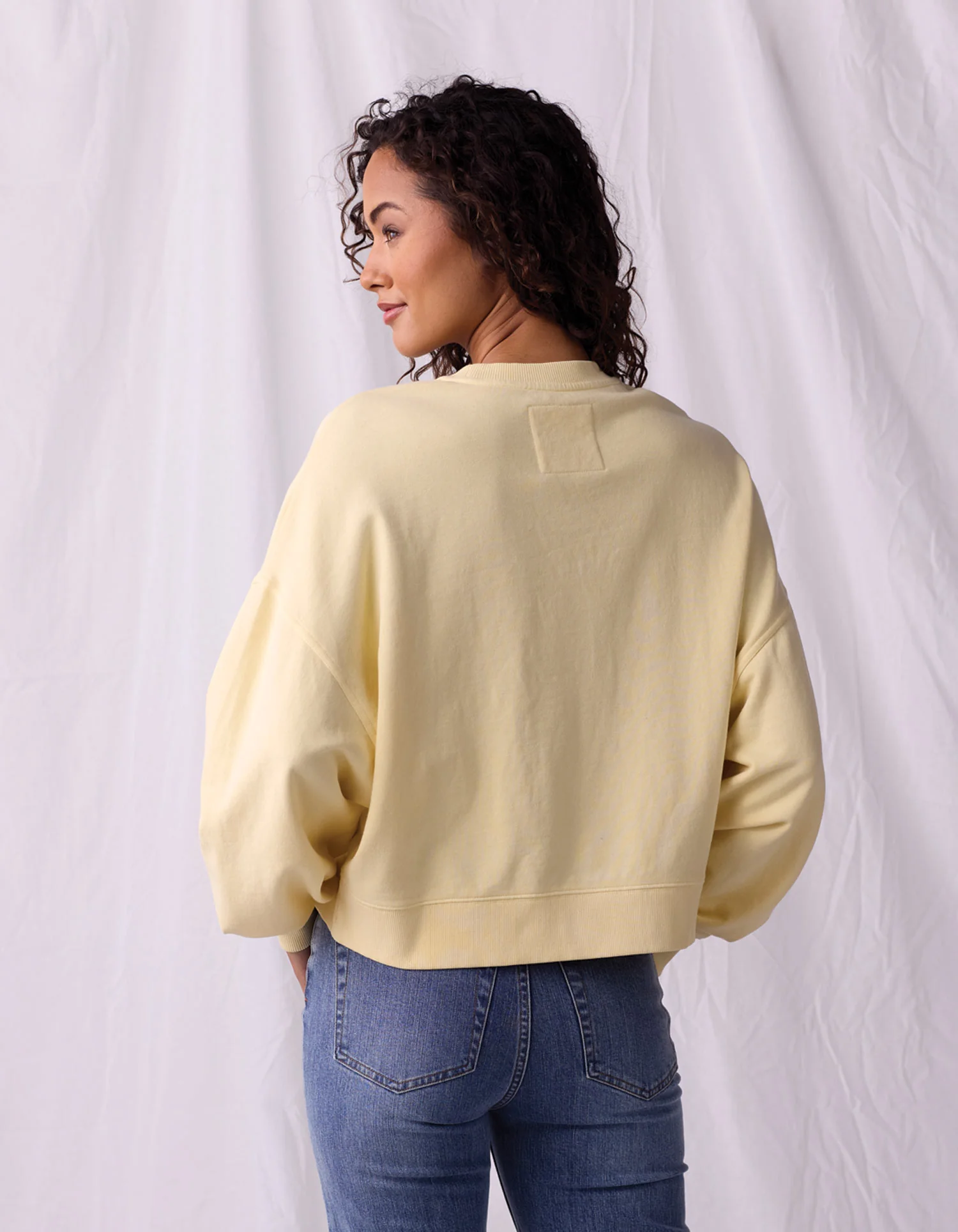 Cole Terry Vintage Crewneck in Sunglow - Image 4