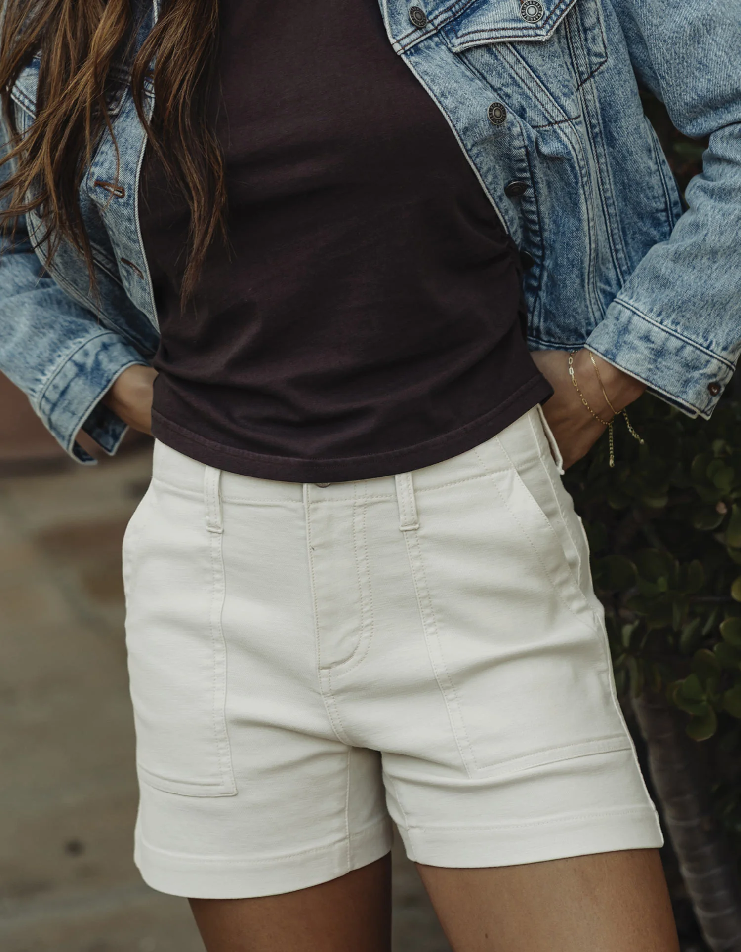 Comfort Terry Short in Ivory - Image 4