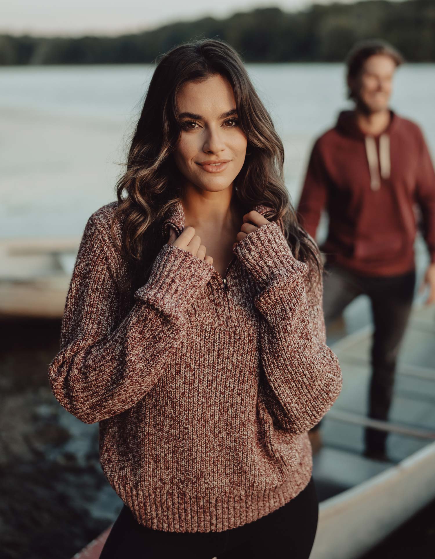 Dani Quarter Zip Sweater - Image 2