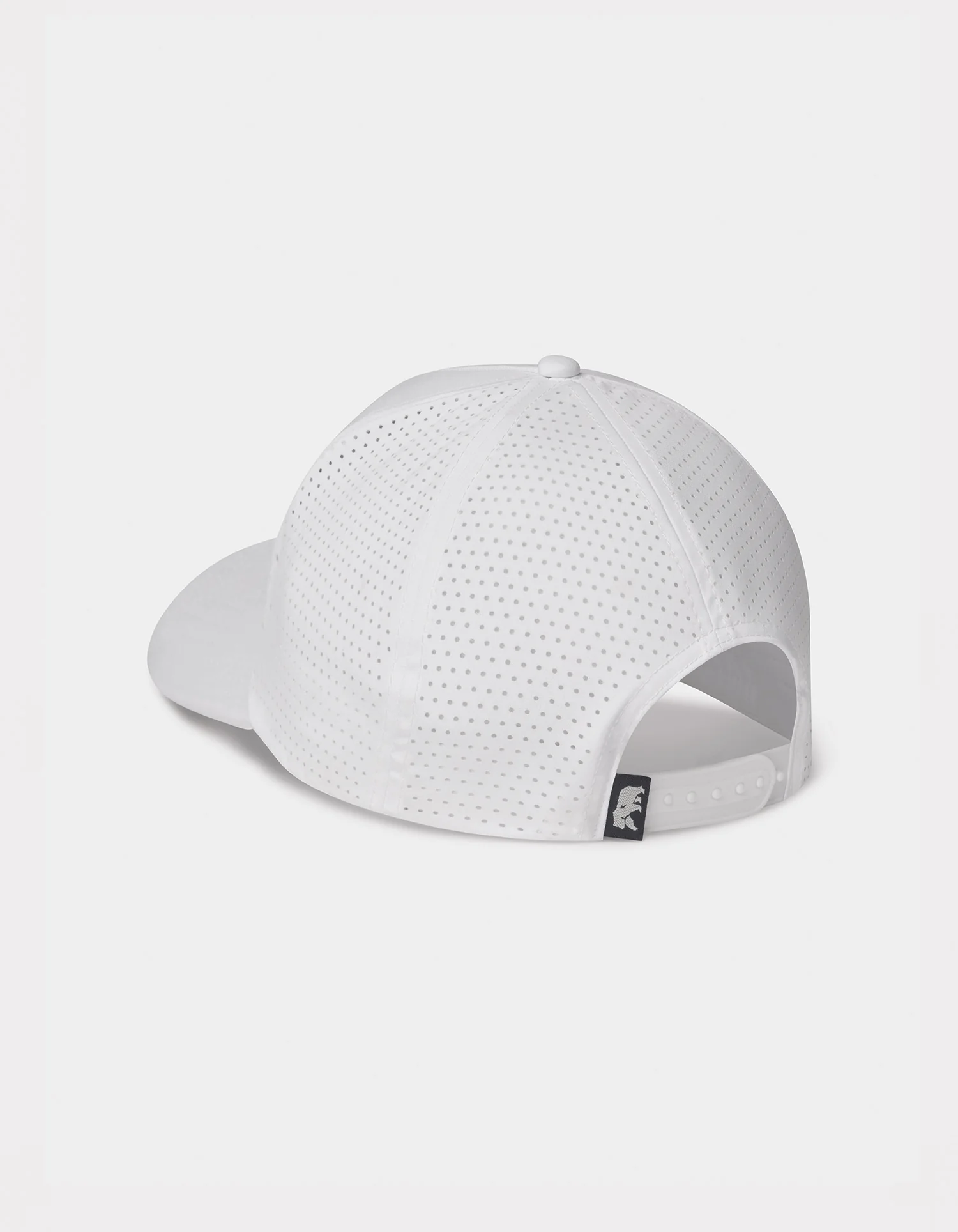 Diamond Stretch Snap Back in White - Image 2