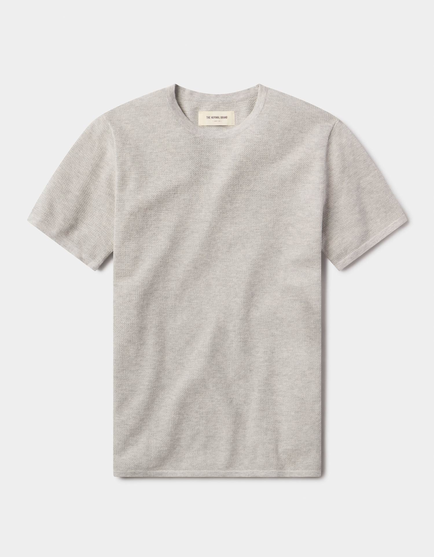 Driftknit Sweater Tee in Stone - Image 3