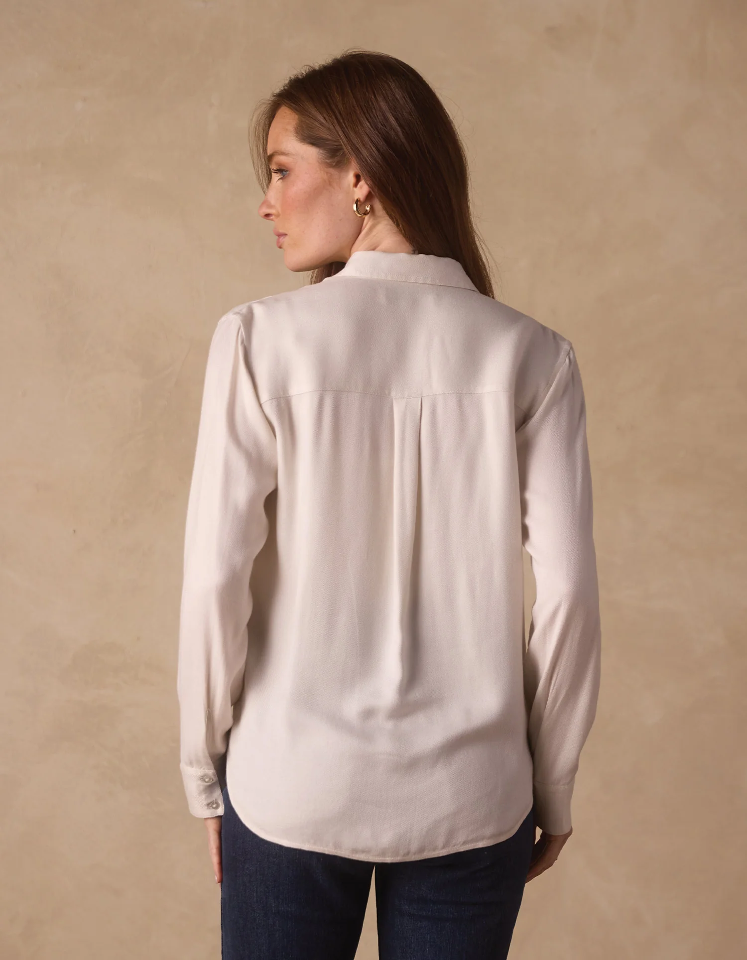 Harper Everyday Shirt in Birch - Image 5