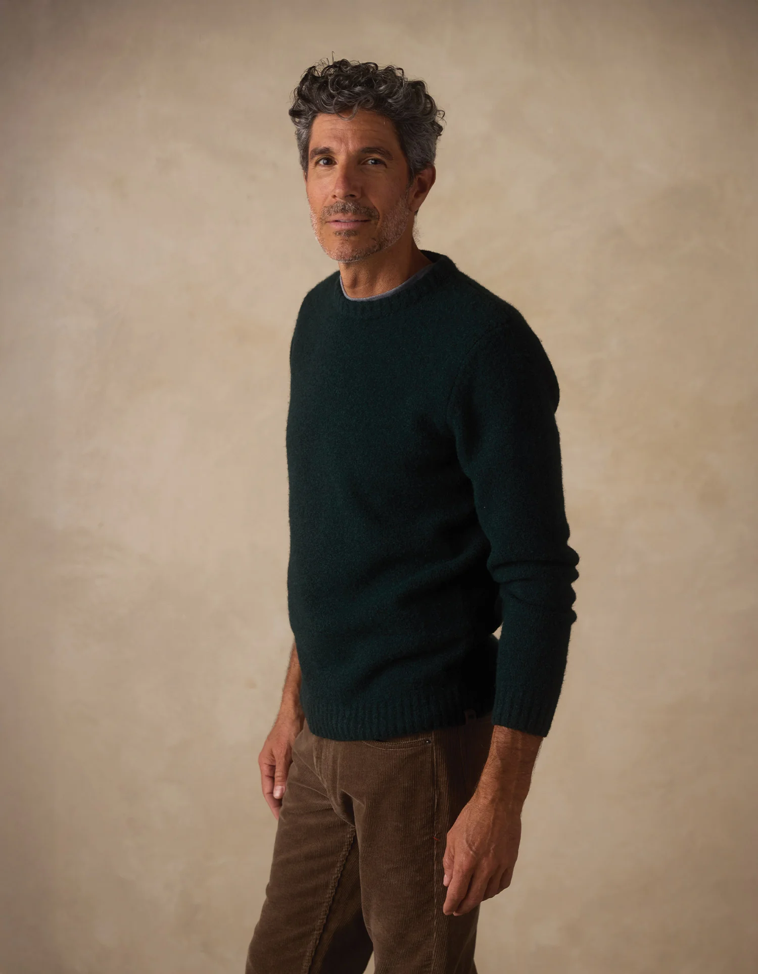 Homebound Crewneck Sweater in Dark Sea - Image 5