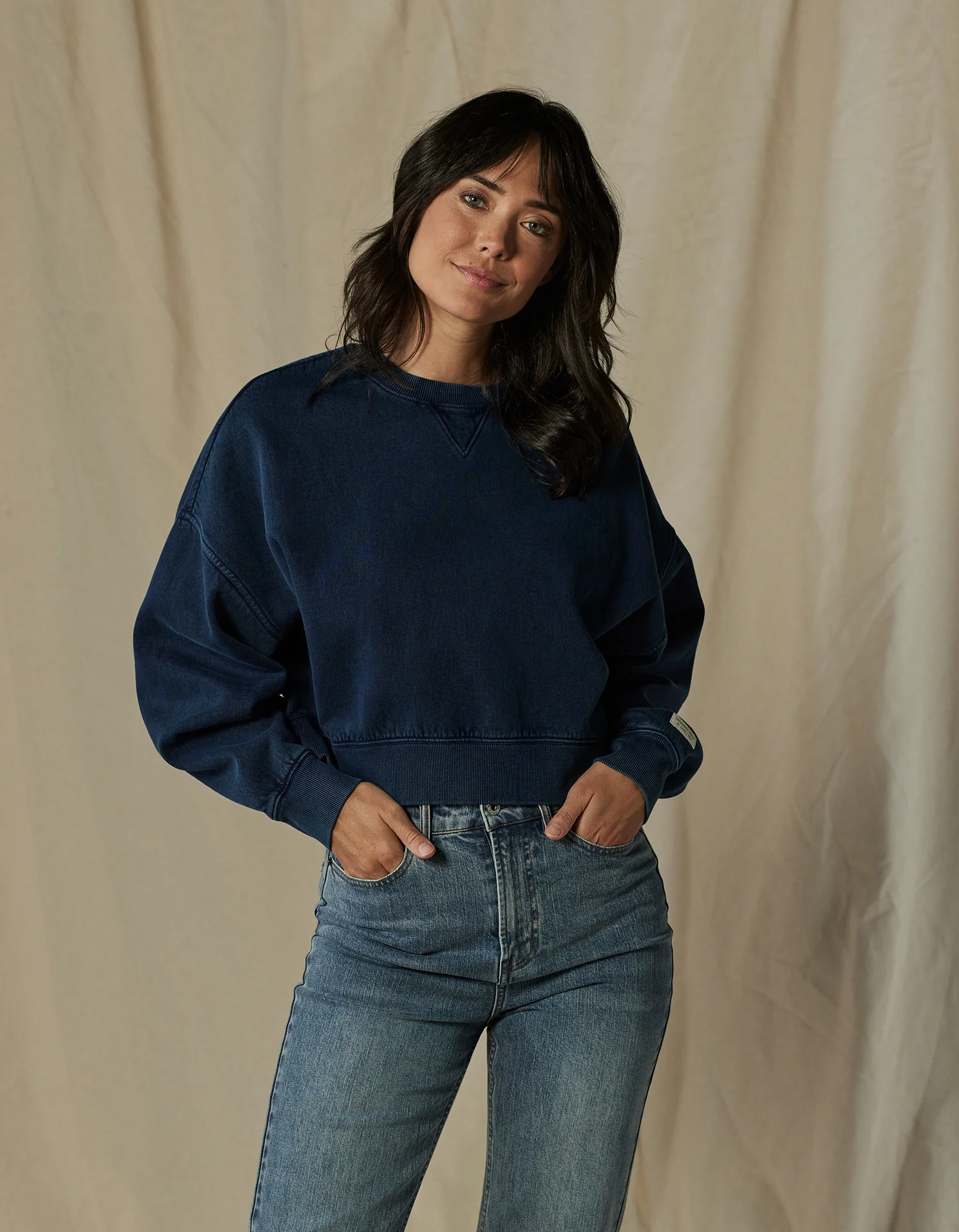 Jackie Premium Fleece Vintage Crewneck - Image 2
