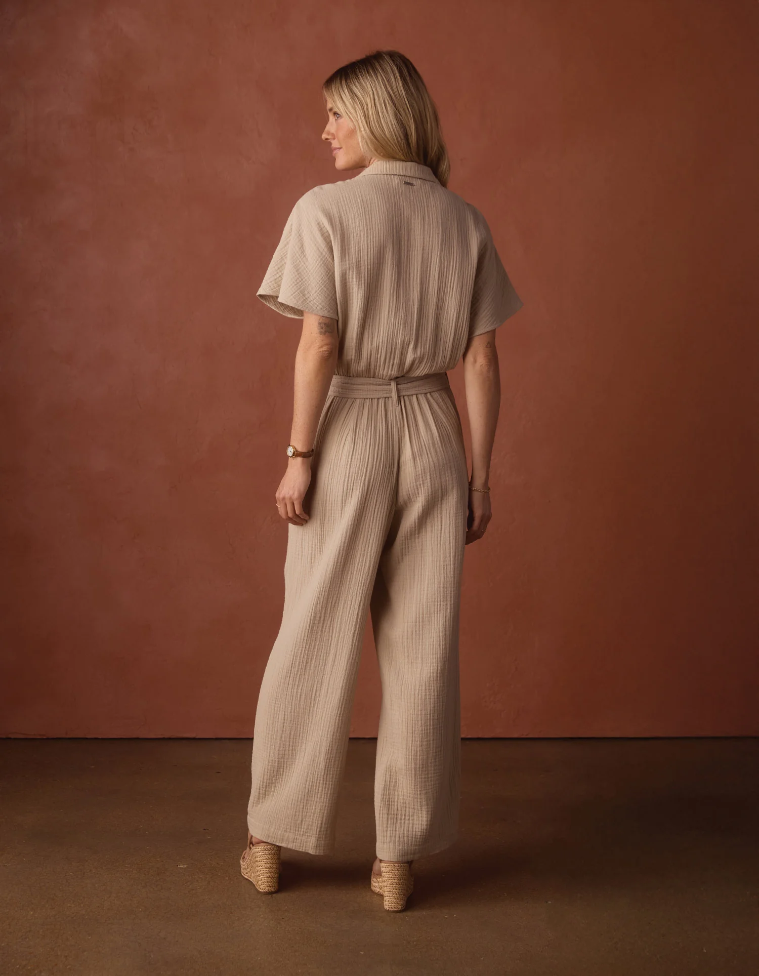 Kalo Jumpsuit in Pumice - Image 8