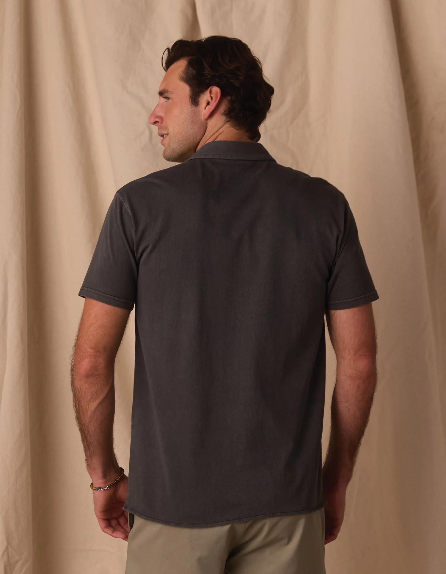 Normal Jersey Button Up in Shadow - Image 7