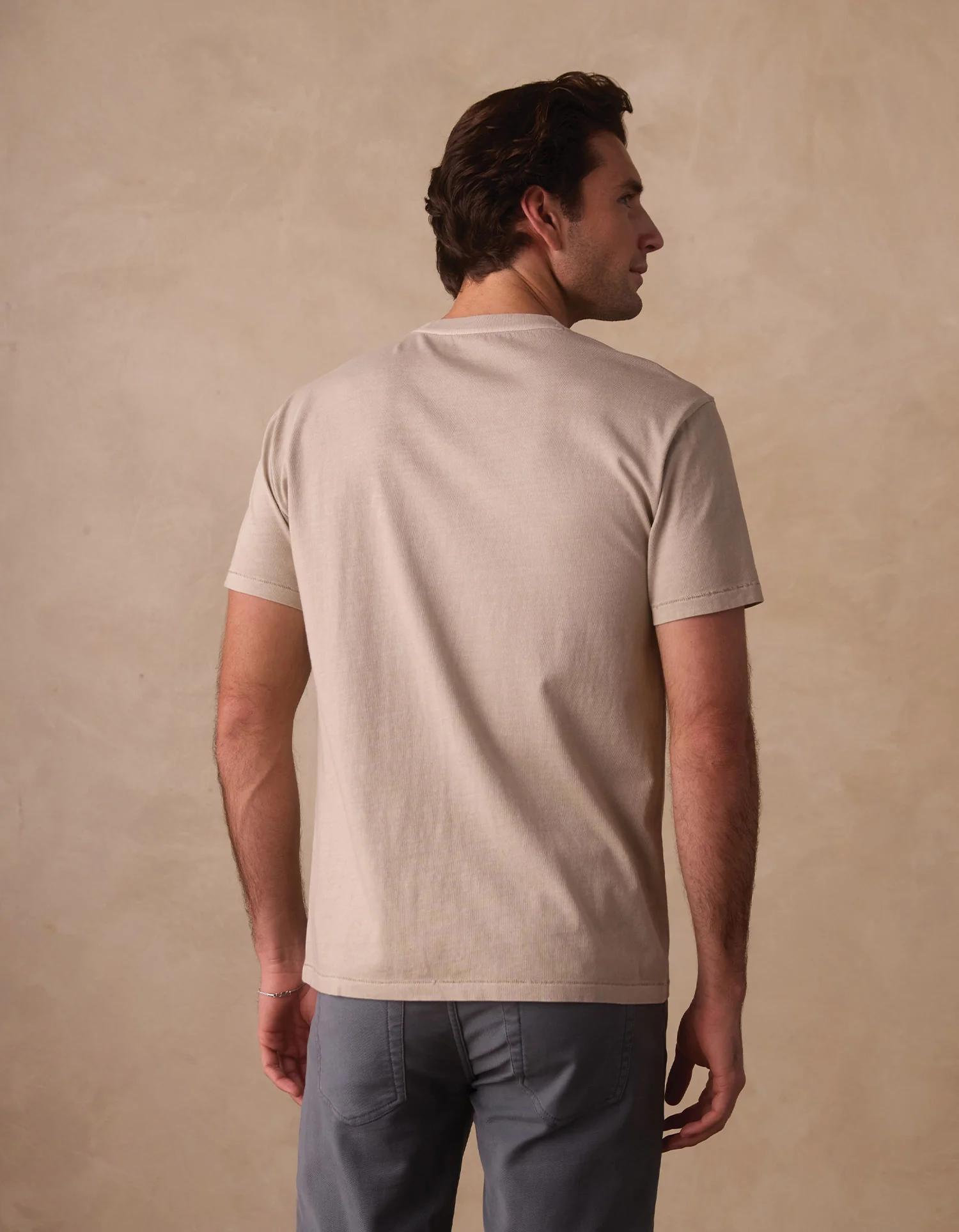 Normal Jersey Tee in Pumice - Image 5