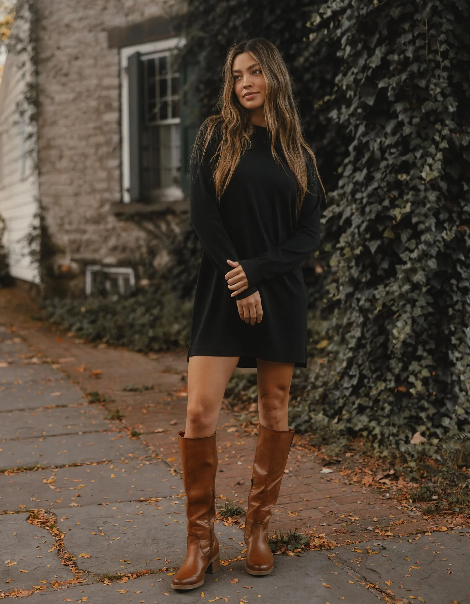 Puremeso Everyday Dress in Black - Image 3